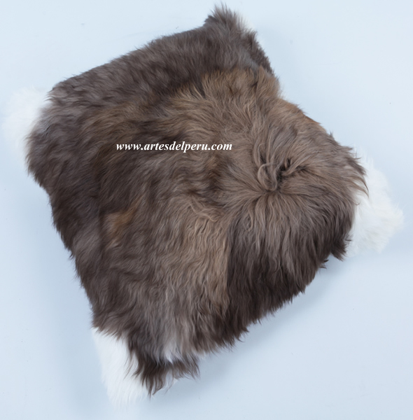 almohada cojin de alpaca bebe, cojin suave y acogedor, decoracion del hogar