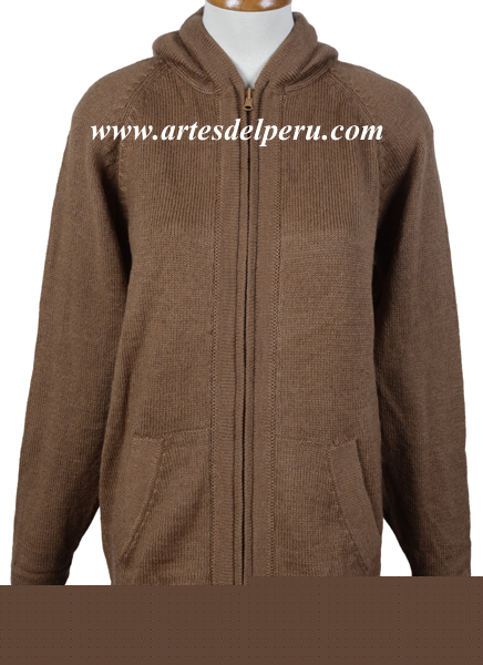 chaqueta de lana de alpaca , prenda de lana para caballeros