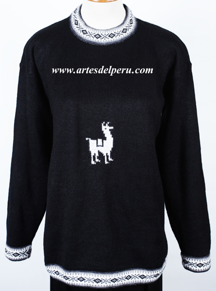 sueter de lana de alpaca, prenda de alpaca para hombres